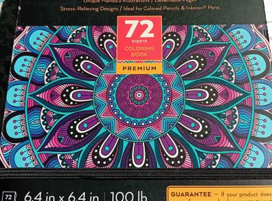 Arteza adult colouring book