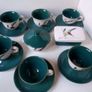 Denby Stoneware "Greenwheat"  Tea Set Retro 1970s Image 2
