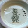 Vintage Royal Doulton Minuet China Creamer and Sugar Bowl Set Image 8