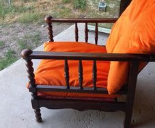 Antique Morris recliner armchair early 20th century