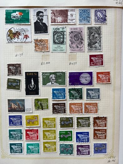 Irish stamps 19 pages