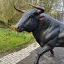 Life Size Bronze Bull Sculpture Image 2