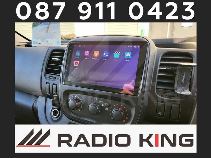 Premium Carplay Renault Trafic Android Auto Stereo