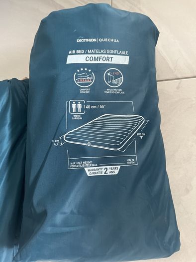2 Air bed Comfort. 1 single 1 double.