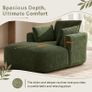 Softy Compressed Indoor Lounge Sofa Chair - Green Image 4