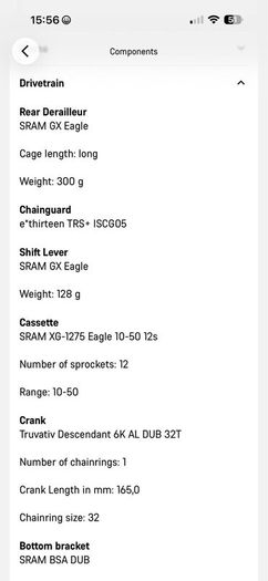 Canyon full suspension carbon Mountain Bike