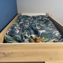 Bunk bed with desk and double cupboard Image 3