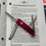 Vintage Wenger Jelly Esquire Discontinued 65mm Model Swiss Army Knife Keychain tool Collectable Image 7