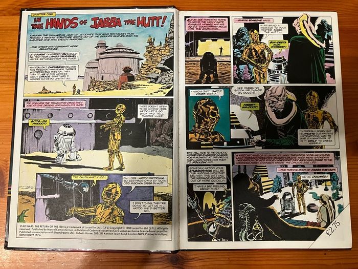 Annual : 'Star Wars Return Of The Jedi' annual 1983