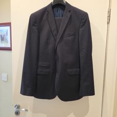 Baumler mens navy suit size medium