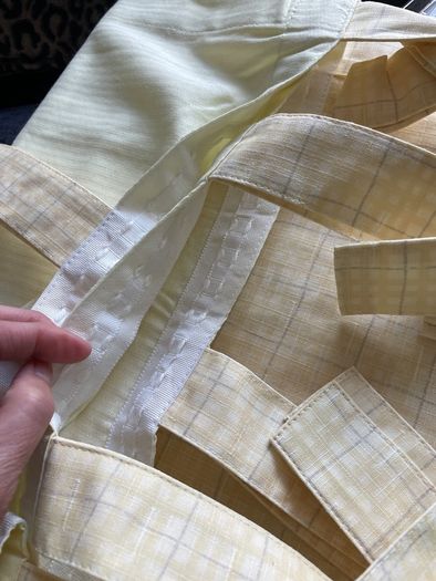 SIGNIFICANTLY REDUCED Brand New Mamas and Papas Curtains & Tie backs