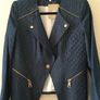 MARIELY PARIS Cotton Zips Jacket New 42        The Uptown Biker! Image 7