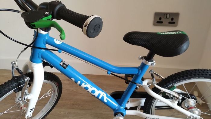 Woom 3 16" kids bike blue