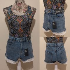 Denim Shorts, New With Tags