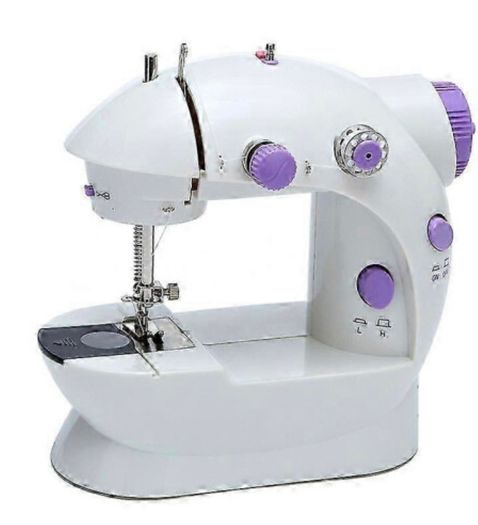 Mini Sewing Machine for Kids or Beginners with 2 speed pedalling