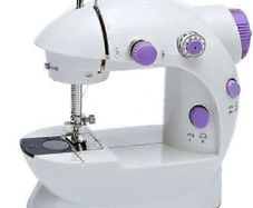 Mini Sewing Machine for Kids or Beginners with 2 speed pedalling