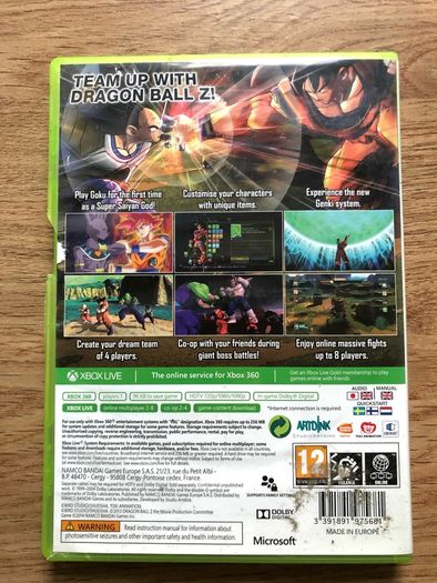 Dragon Ball Z Battle of Z xbox 360