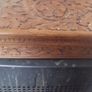 a antique carved wooden box Image 2