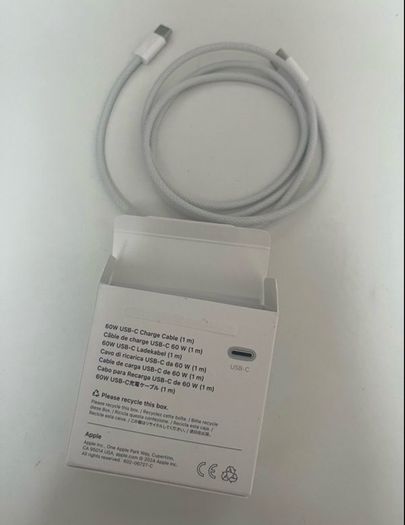 Apple 60W USB-C Charge Cable (1m)