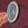 1995 Wedgewood Blue Jasper Libra plate Image 4