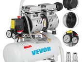 BRAND NEW Whisper Compressor Oil Free Air Compressor 9L Heat Dissipation Manometer Silent