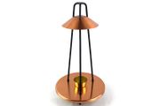 Mid Century copper candle holder