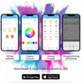 Rainbow RGB Ceiling Light Wireless Bluetooth Speaker Image 3