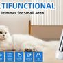 BreezyPaws Pet Dog Cat Paw Trimmer Hair Shaver Grooming Clippers with LED Light Spare Blades Low Noise Waterproof Rechargeable Paw Trimmer Clippers Shaver Razor for Dogs Cats Paws Eyes Ears Face Image 8