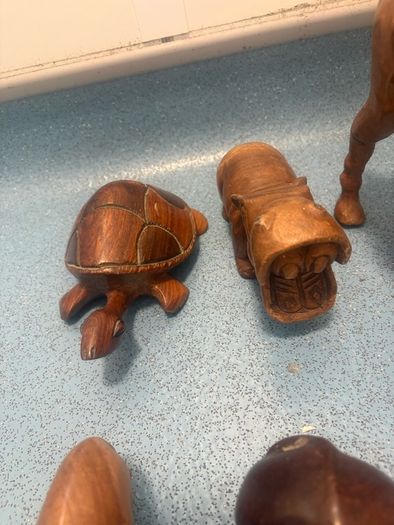 Wooden animals