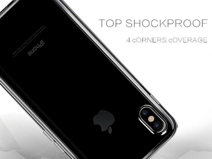 Clear Silicone iPhone Back Case  6/6S/XR/X/XS/XSMax/7/6SP