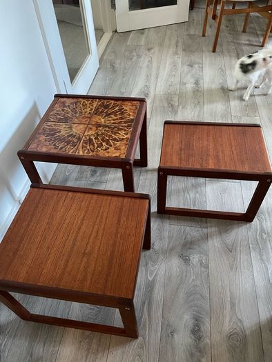 Mid century nest of tables