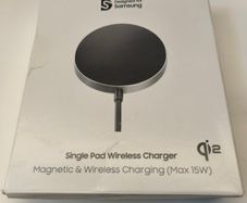 Original Samsung Single Pad Wireless Charger, Magnetic & Wireless Charging (15W) New Open Box