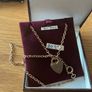 9ct SOLID Gold Padlock Pendant And 9ct Lovely ROSE GOLD  Chain. ( Bargain At This Price.) Image 3