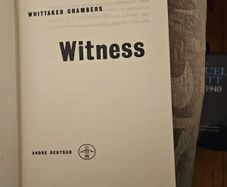 Witness. By Whittaker Chambers. Published By Andre Deutsch. First Edition Hardback In Fair Condition.  See Photos For Same.