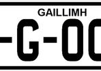 Road Legal Number Plate