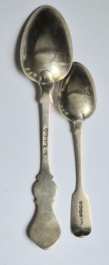 Rare Silver Lot. Sterling spoons. Irish, English, U.S.A.