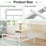 3ft Single Bed Frame with Victorian Headboard and Footboard Image 7