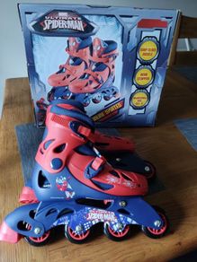 skates Spider Man