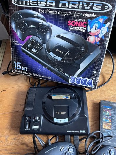 ULTIMATE Sega Mega Drive & Master System Collectors Lot BOXED Console 12+ Games TESTED