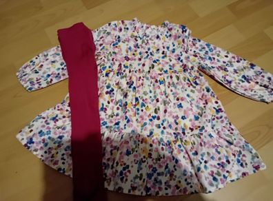 Mayoral Dress &Tights Age 18 months