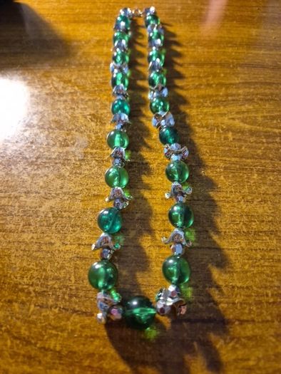 St Patrick's Day Style Necklace and and Earrings Set