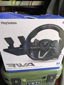 PlayStation wireless racing wheel apex