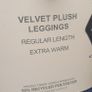 New - Size Medium - A Pair of Velvet Plush Leggings - Regular Length - Extra Warm - Cost 8 Euro - Read Carefully - E Image 3
