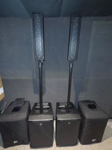 2 X Rcf Evox Jmix 8 Pa Systems