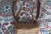steve madden wicker crossbody bag