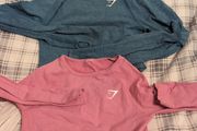 Gym shark sports top