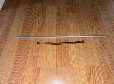 Airsoft Rifle Barrel and Spring