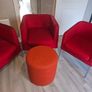 Italian chairs and footstool Image 4