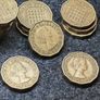 80xBritish Elizabeth II three pence coins lot Image 6