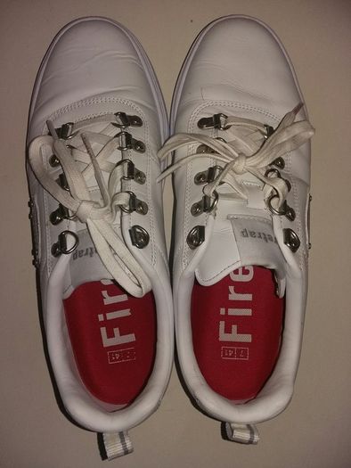 Firetrap Real Leather Trainers